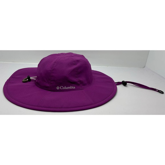 Columbia Accessories - Columbia Women’s Adjustable Boone Hat Purple Quick Dry Omni-Shade Sun Hat
